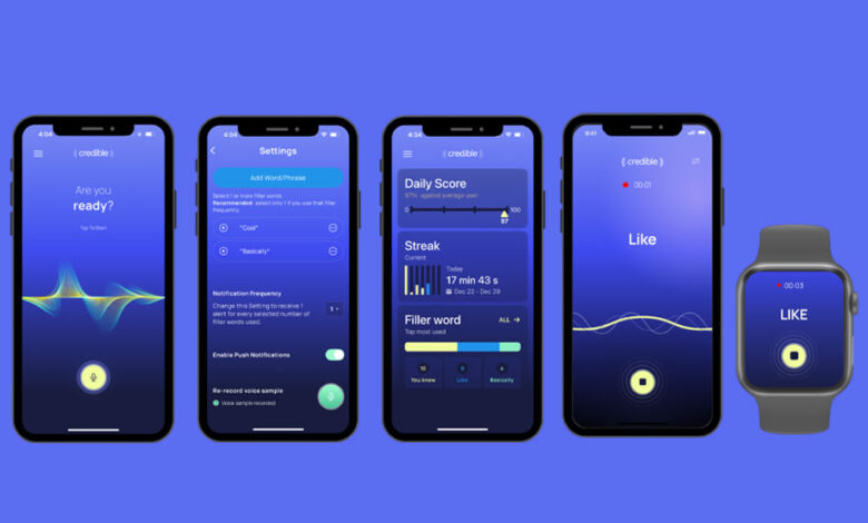 Credible Speech Coach app Credible Speech Coach app