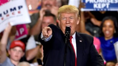 Trump’s speeches are chaotic, rambling and extremely effective. Aristotle can explain why