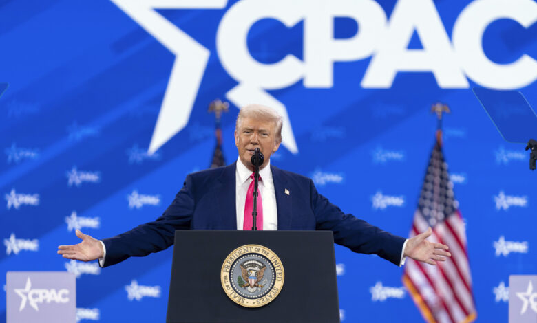 Donald Trump Predicts Republicans to Defy History in CPAC Speech