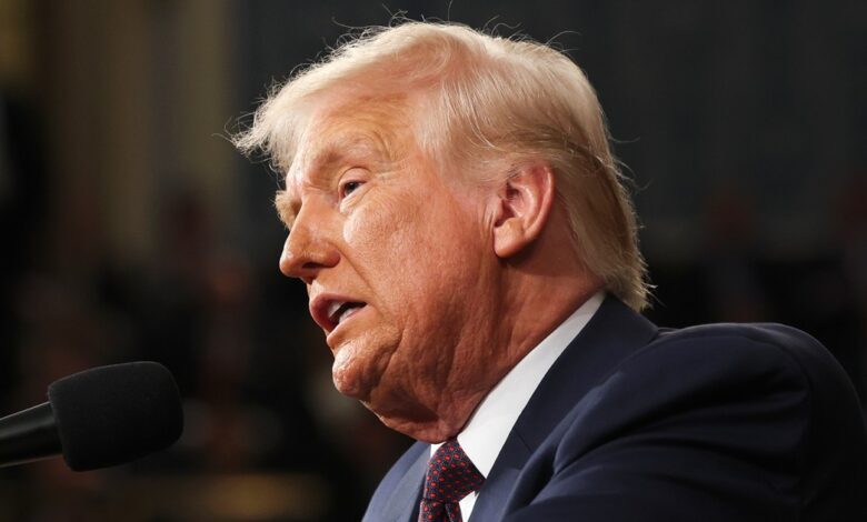 Trump touts tariffs and culture war wins in historically long speech to Congress Trump touts tariffs and culture war wins in historically long speech to Congress