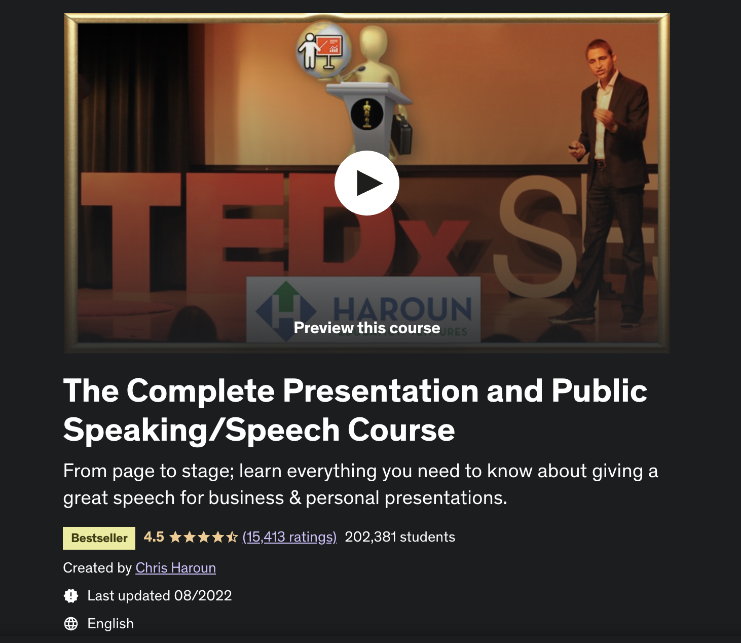 The Complete Presentation and Public Speaking Course