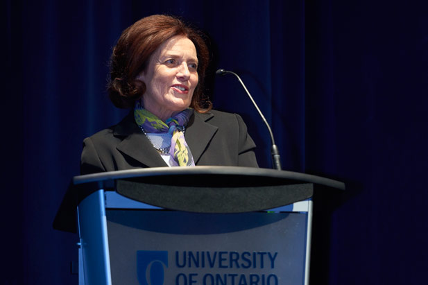 Margaret Trudeau launches new speaker series at UOIT Margaret Trudeau launches new speaker series at UOIT