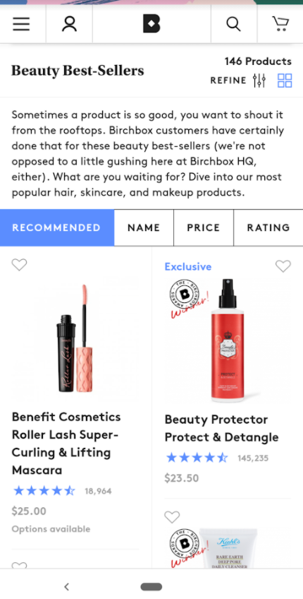 birchbox best selling products