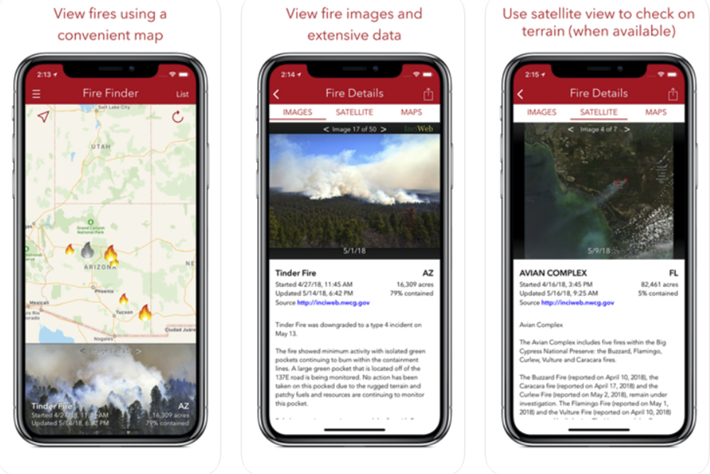 Fire Finder - Wildfire Info