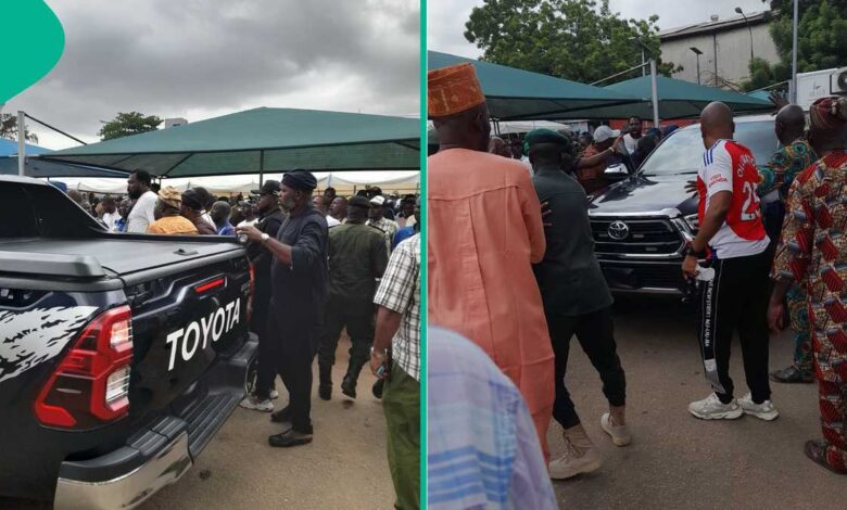 Breaking: Panic as LG Chairman Slumps While Speaking at APC Meeting, Video Trends Breaking: Panic as LG Chairman Slumps While Speaking at APC Meeting, Video Trends