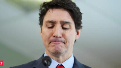 ‘Canada faces an existential threat’: A tearful Justin Trudeau bids farewell with a final swipe at Trump