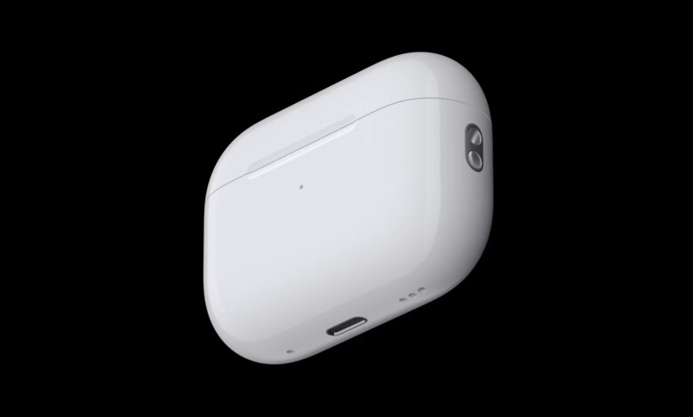The new AirPods Pro case has a built-in speaker, perfect for the ‘Find My’ app The new AirPods Pro case has a built-in speaker, perfect for the ‘Find My’ app