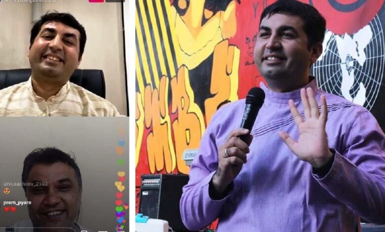 Motivational speaker Jitendra Khimlani wants to make positive contribution in lives of people Motivational speaker Jitendra Khimlani wants to make positive contribution in lives of people