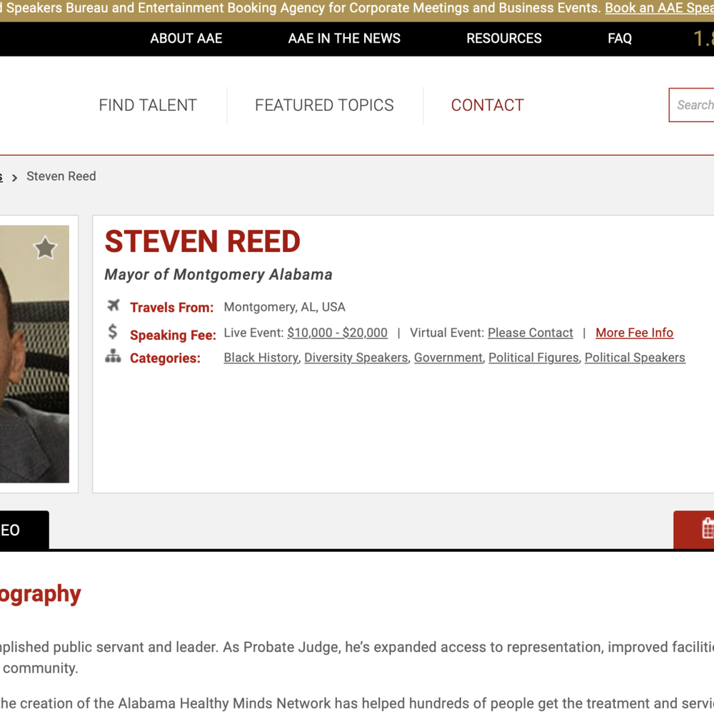 Read Speaker 2. Alabama News