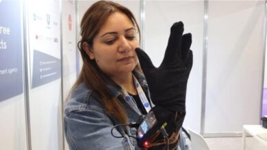 a smart glove that gives a voice to those who cannot speak