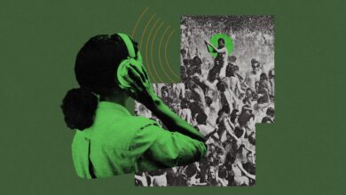 Noise-canceling headphones use AI to let a single voice through