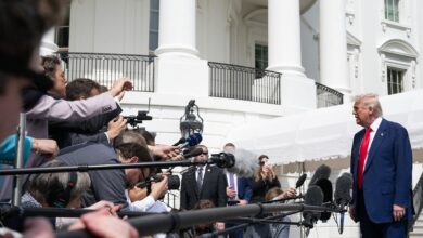 Trump says ‘it’s going very well’ after tariffs roil markets