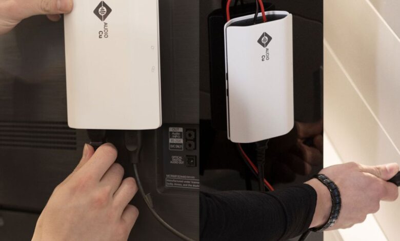 Audio Cu turns your home’s power lines into speaker cables Audio Cu turns your home’s power lines into speaker cables