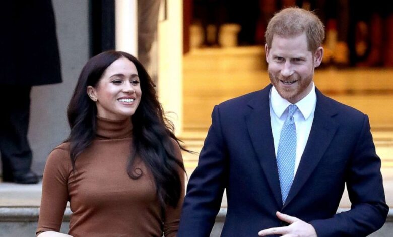 Prince Harry, Meghan attend 1st reported speaking engagement since royal family split Prince Harry, Meghan attend 1st reported speaking engagement since royal family split