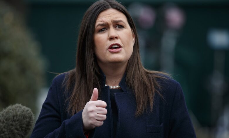 Ex-Trump aide Sarah Huckabee Sanders waives speech fees, to appear at GOP events in Arkansas | The Arkansas Democrat-Gazette