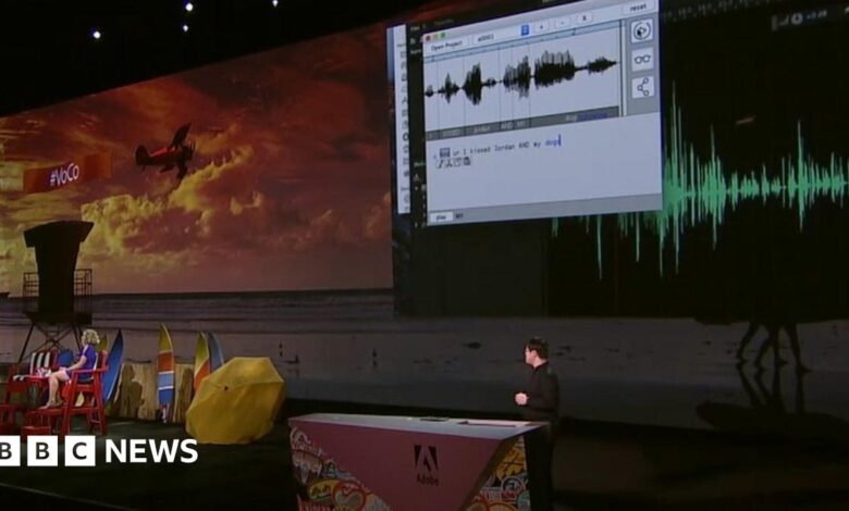 Adobe Voco ‘Photoshop-for-voice’ causes concern Adobe Voco ‘Photoshop-for-voice’ causes concern