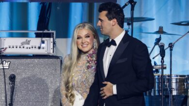 Erika Kirk delivers emotional remarks to the nation after killing of husband Charlie Kirk