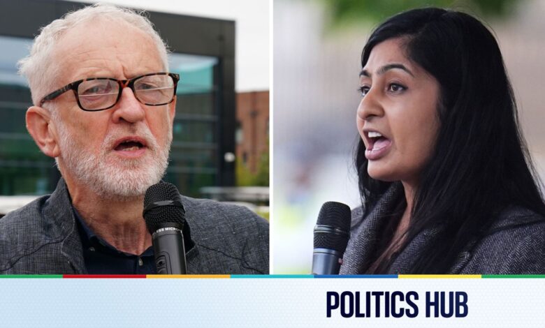 Politics latest: Sultana calls off legal action as ‘act of good faith’ – as new left-wing party tries to reconcile | Politics News Politics latest: Sultana calls off legal action as ‘act of good faith’ – as new left-wing party tries to reconcile | Politics News