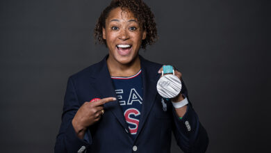 Lauren Gibbs speaking at Centre’s Women’s Leadership Conference